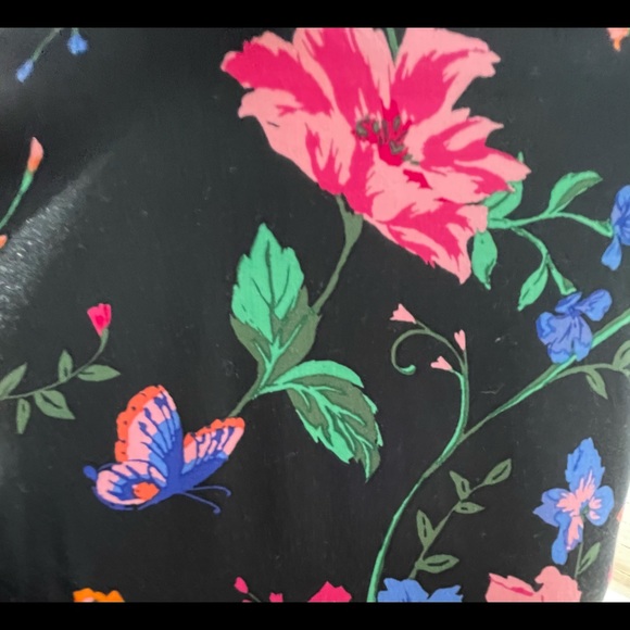 Adorable black floral Old Navy Dress - Picture 4 of 4